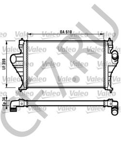 0384-F1 Интеркулер CITROËN в городе Омск
