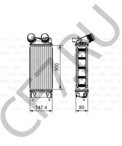 9800291280 Интеркулер CITROËN в городе Омск