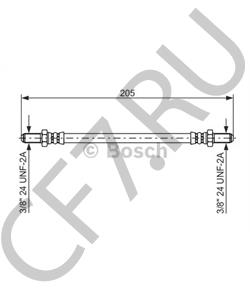 GBH 250 Тормозной шланг AUSTIN в городе Омск