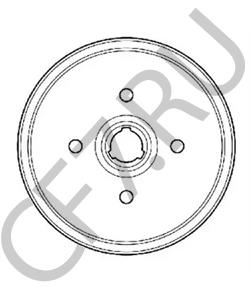 3055016151 Тормозной барабан SEAT в городе Омск