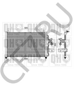 96484258 Конденсатор, кондиционер CHEVROLET в городе Омск