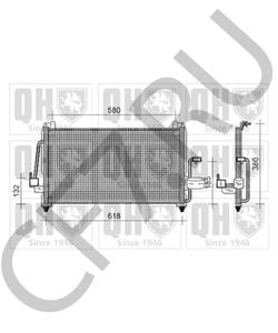 96450097 Конденсатор, кондиционер CHEVROLET в городе Омск