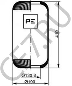 099459166 Кожух пневматической рессоры IVECO в городе Омск