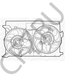 24419326 Вентилятор, охлаждение двигателя CHEVROLET в городе Омск