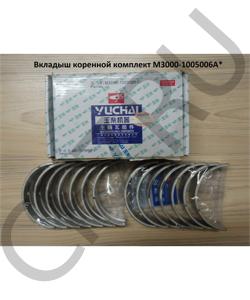 M3000-1005006A Вкладыш коренной комплект YUCHAI в городе Омск