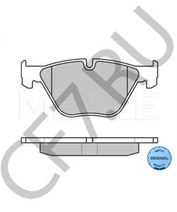 34 11 6 780 711 Комплект тормозных колодок, дисковый тормоз BMW (BRILLIANCE) в городе Омск