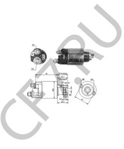 31220-52A-20 Тяговое реле, стартер HONDA в городе Омск