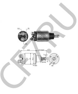 50195400 Тяговое реле, стартер HATZ DIESEL в городе Омск