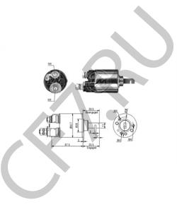 31210-PD2-016 Тяговое реле, стартер HONDA в городе Омск