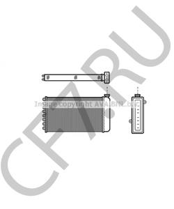 BAU5080 Теплообменник, отопление салона AUSTIN в городе Омск