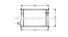 AUSTIN Радиатор, охлаждение двигателя