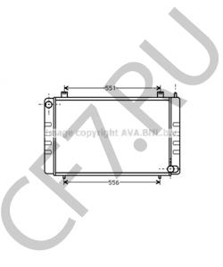 AAR5687 Радиатор, охлаждение двигателя AUSTIN в городе Омск