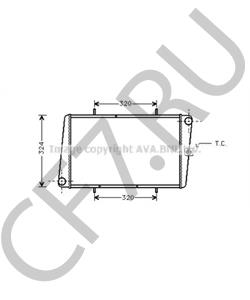 ADU9516 Радиатор, охлаждение двигателя AUSTIN в городе Омск