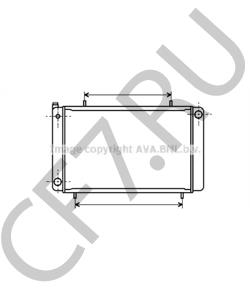 FRP1345 Радиатор, охлаждение двигателя AUSTIN в городе Омск