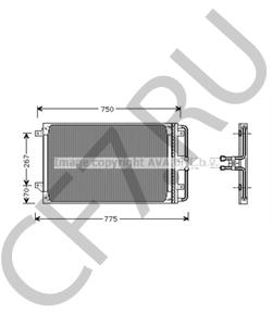 4741218 Конденсатор, кондиционер PLYMOUTH в городе Омск