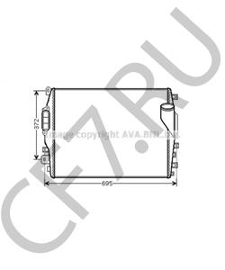 C2Z11675 Интеркулер JAGUAR в городе Омск