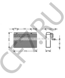 90512361 Испаритель, кондиционер CHEVROLET в городе Омск