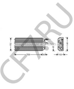 90295383 Испаритель, кондиционер CHEVROLET в городе Омск