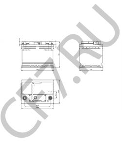 JZW915105 Стартерная аккумуляторная батарея SEAT в городе Омск