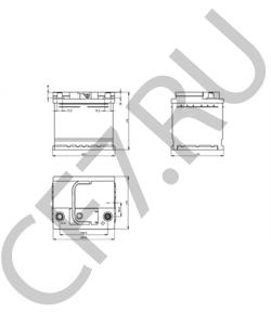 72002401 Стартерная аккумуляторная батарея SEAT в городе Омск