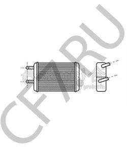 812286 Теплообменник, отопление салона INNOCENTI в городе Омск