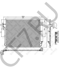 JRB500130 Конденсатор, кондиционер RANGER в городе Омск