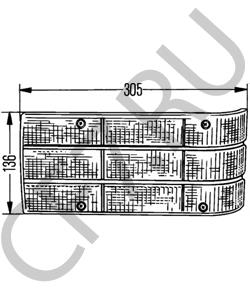 K615095 Задний фонарь KNAUS в городе Омск