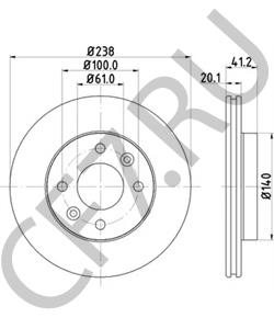 4020600QAJ Тормозной диск NISSAN в городе Омск