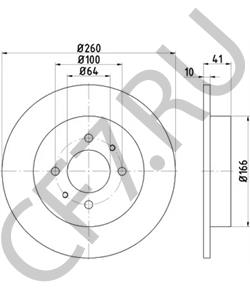 HB699287 Тормозной диск PROTON в городе Омск