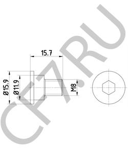 34211161806 Болт, диск тормозного механизма BMW в городе Омск