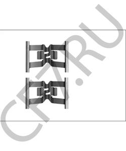 7PP615269 Комплектующие, колодки дискового тормоза SEAT в городе Омск