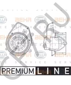 8D1 820 021 A Вентилятор салона AUDI в городе Омск