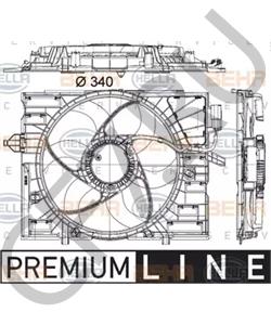 7 545 809 Вентилятор, охлаждение двигателя BMW (BRILLIANCE) в городе Омск