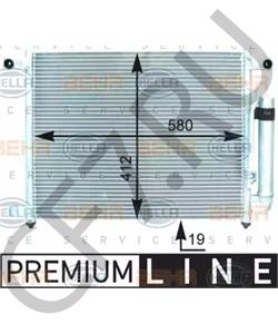 96834083 Конденсатор, кондиционер CHEVROLET в городе Омск