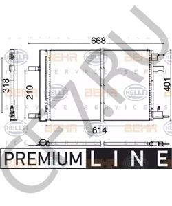 13267649 Конденсатор, кондиционер CHEVROLET в городе Омск