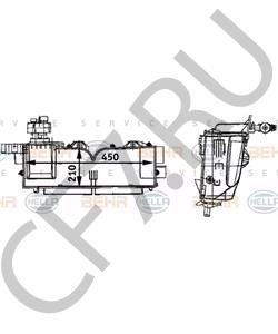 6450 V5 Испаритель, кондиционер CITROËN в городе Омск