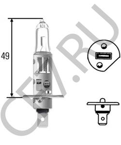 00124 Лампа накаливания, фара дальнего света NORMAG в городе Омск