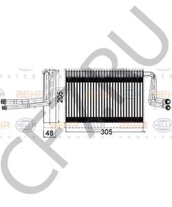 64 11 9 290 888 Испаритель, кондиционер BMW (BRILLIANCE) в городе Омск