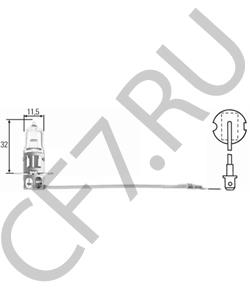 09312 Лампа накаливания, основная фара NORMAG в городе Омск