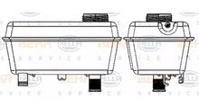 VOLVO Компенсационный бак, охлаждающая жидкость