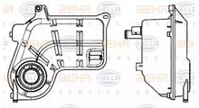 AUDI Компенсационный бак, охлаждающая жидкость