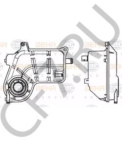 8E0 121 403 D Компенсационный бак, охлаждающая жидкость VW в городе Омск