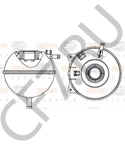701 121 407 B Компенсационный бак, охлаждающая жидкость VW в городе Омск