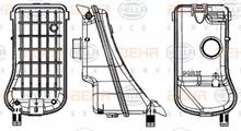 CITROËN Компенсационный бак, охлаждающая жидкость
