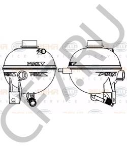 1323.86 Компенсационный бак, охлаждающая жидкость CITROËN в городе Омск
