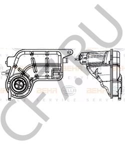 4F0 121 403 M Компенсационный бак, охлаждающая жидкость VW в городе Омск