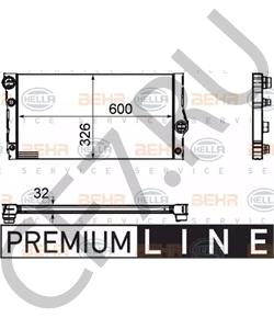 17118615426 Радиатор, охлаждение двигателя BMW (BRILLIANCE) в городе Омск