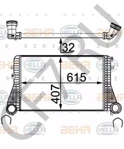 3C0145805P Интеркулер AUDI в городе Омск