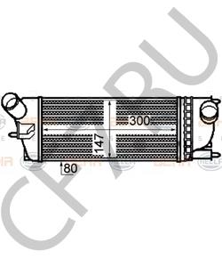 0384.K8 Интеркулер CITROËN в городе Омск